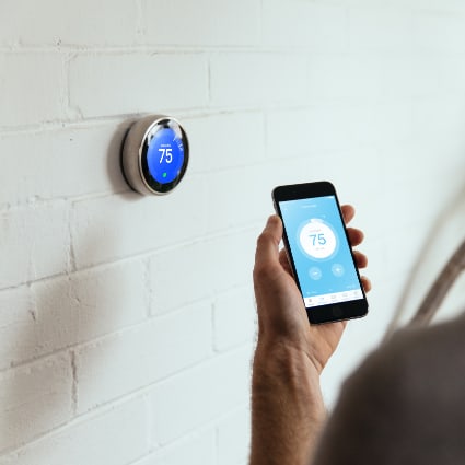 Palm Springs smart thermostat